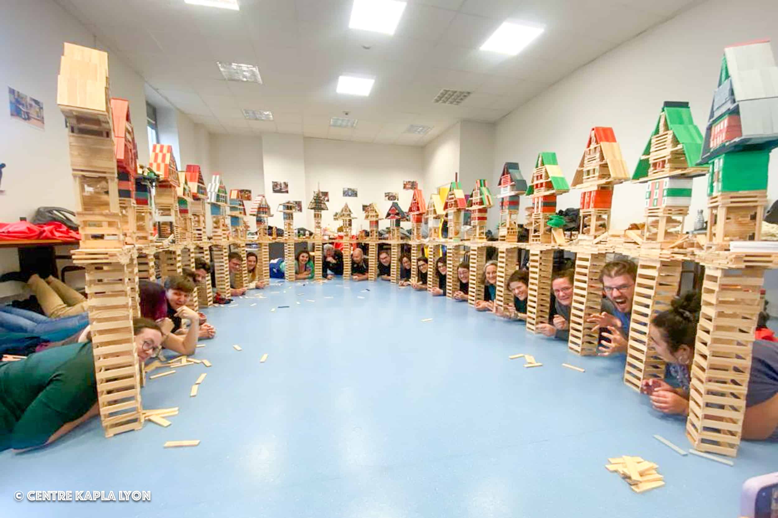 Une animation team-building haute en couleurs et de cohésion tout en Kapla par le Centre Kapla Lyon