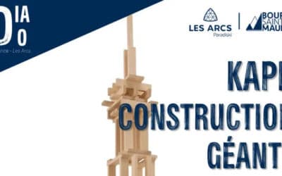 Atelier constructions géantes Kapla à Bourg-Saint-Maurice (73)