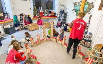 Ateliers vacances et achats de Noël au Centre Kapla Lyon